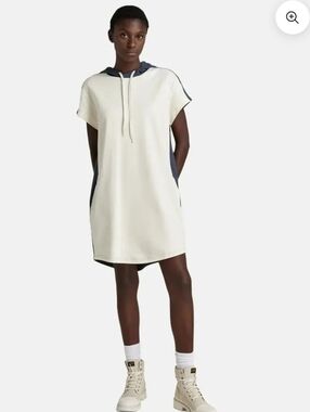 NWT G Star Raw Hoodie Dress SIZE SMALL *Flaw Noted